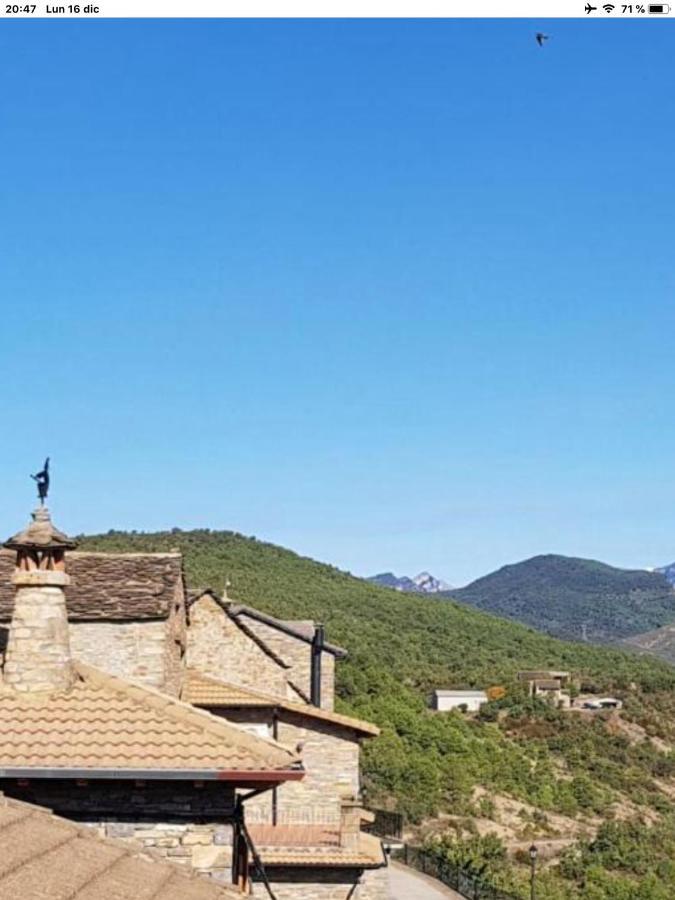 Vistas A La Montana En Un Pueblo Con Encanto. El Pueyo de Araguás Exteriér fotografie