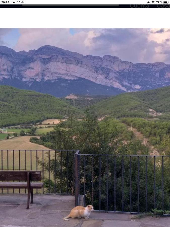 Vistas A La Montana En Un Pueblo Con Encanto. El Pueyo de Araguás Exteriér fotografie